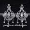 Wholesale Stock Small Order Fashion Women Retro Hollow Tassels Zircon Earrings