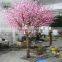SJZJN 312 Mini Bansai Artificial Peach Blossom Tree /Potted Peach Blossom Tree High Quality