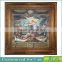 European Style Antique Gold Photo Frame with Handmade Oil Painting