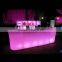 LED modern portable snack bar counters bar counter ready made bars counters