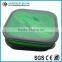 2016 White Collar required silicone lunch box, foldable silicone box, lunch case