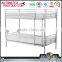 Metal triple bunk bed double decker bed price metal double deck bed