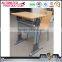 Durable cheap price school furniture student single desk and chair set