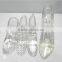 acrylic manufacturer craft clear crystal shoes wedding & Valentines Gift