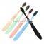Hotel Toothbrush 5pcs/package Home Toothbrush Kit Charcoal Toothbrush
