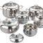 New Product Luxury Steel Pot Cookware Kitchenware Wholesale