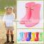 OEM factory cheap high quality cute kids rain boot
