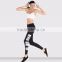 2016 China manufacturer 300 gsm rubber printing yoga pants