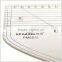 Kearing # PM6511 Ruler Pattern Marking acrylic curve pattern cutting 40cm