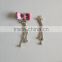 High quality bow charms,metal butterfly knot charms accessory for garment bags