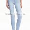 Super Skinny High Jegging,2016 summer women denim pants,women corpped jean