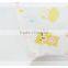 Winter new design yellow cotton children pajamas carter baby clothes set