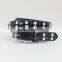Leather Women Belt Custom Rhinestone Belts Keystone Garments