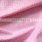 TC yarn dyed woven plaid casual shirt fabric for men