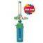 Oxygen Breathing Apparatus Accessories,Oxygen Flow Meter With Humidifier Bottle
