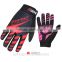 sky blue touch screen cycling outdoors training gloves/ unisex at 6 color cylcing motor full finger gloves