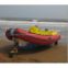 inflatable fiberglass speed boat