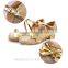 Girls Kid Buckle Strap Ballroom Modern Latin Dance Shoes Child Bowknot Colorful Closed Toe Low Heel Shoes