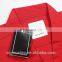 Red color taekwondo clothing uniform dobok
