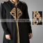 Muslim Women Front Open Embroidered Kimono & Cardigan Islamic Ladies Maxi Dress Abaya Clothing
