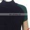 Pullover men mock neck color combination sweater