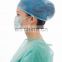 Surgeon dustproof PP 2 ply 3 ply face mask with earloop