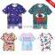 China manufacture animal pattern short sleeves cotton tshirt for young children