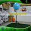 New Design Fish Shaped Inflatable Standing Tripod Balloon , Advertising LED Lighting Inflatable Fish Replica