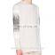 screen print long sleeve thick t shirt for men