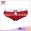 Cute white spot nylon cheap price breathable girl underwear panties