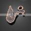 wholesale animal bird swan shape pendant alloy pendant jewelry accessories