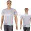 Bulk 100% cotton white blank t shirts wholesale 1 dollar cheap budget ,plain white sublimation T shirts