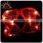 Hot-selling Fashionable LED Flashing shutter Sunglasses,Light-up Sunglasses,heart-shaped Sunglasses