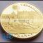 Shiny Finish Gold and Silver Color Metal Crafts Souvenir Coin for Sales