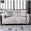 Custom Printed Sofa  cover  stretch  fabric  slipcovers floral and plain sofa cover 4 seater