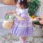baby spanish dresses for girls clothes vintage lace purple party baby dress kids wholesale children clothing frock