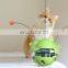 HQPET-CT003 HongQiang Tumbler Cat Turntable Toy Cat Food Toy Interactive Cat Food Dispenser Christmas Toy for Pets