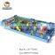 Customized Ocean Castle style plastic Material and Soft  indoor playground with ball pool