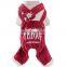 Autumn and winter new thickening pet clothing dog clothes corduroy four-legged clothes small dog clothes