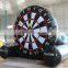 Giant inflatable soccer dart sport game,inflatable football target darts board game for sale