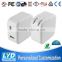 Travel Wall Charger 5V 2.4A 3.4A 4.2A 6.2A multi USB Port Power Adapter with US EU plug for Mobile Phone