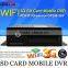 GPS Wifi GSM Module Vehicle Blackbox Dvr GPS 3G Car Dvr For Remote Access Mdvr