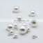 round white sewing bead metal hook pearl button
