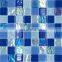 Glass fantasy change color blue glass swimming pool tile