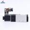 High Precision 4V Series G Type Thread Size 5/2 Way Aluminum Alloy Single Coil Multi Size Pneumatic Solenoid Valve