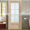 Powder coated aluminum alloy modern design aluminium toilet door