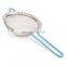 Best Selling Silicone Handle Stainless Steel Strainer Filter