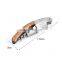 Portable Buy Premium Colors Bartending Cork Screw Handle Engraved Knife Wooden Wine Opener