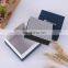 Paper Cardboard Suitcase Pendant Necklace Ring Jewelry Box In Blue Color