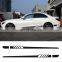 Universal Car Waist Side Skirt Decoration Stickers Decals Vinyl For Mercedes Benz W205 W203 W204 C Class Auto Car Accessories